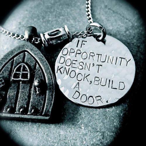 Door to opportunity